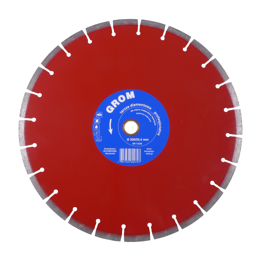 Tarcza diamentowa GROM 350 mm