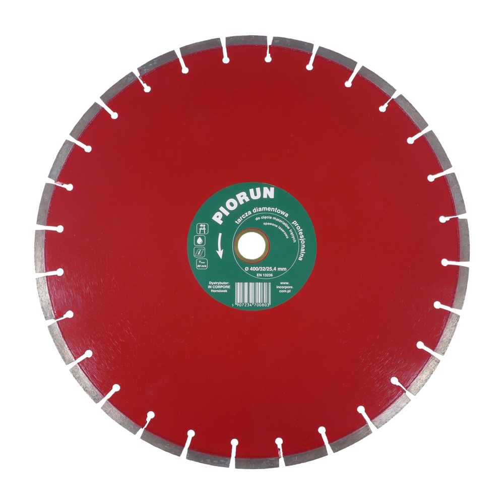 Tarcza diamentowa PIORUN 400 mm