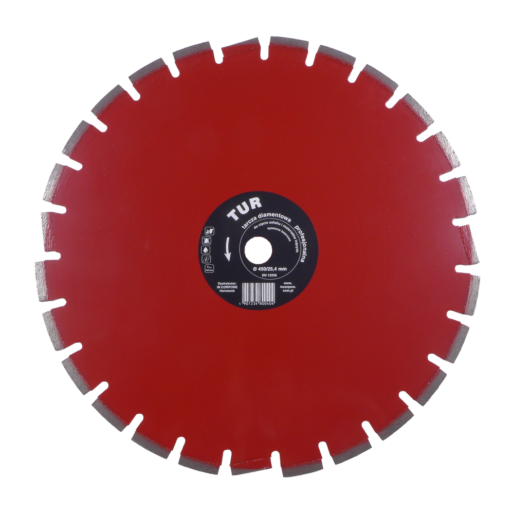 Tarcza diamentowa TUR 450 mm