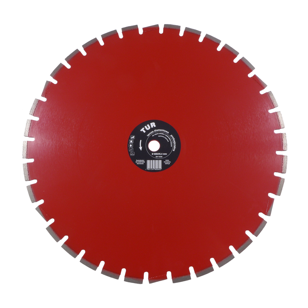 Tarcza diamentowa TUR 600 mm