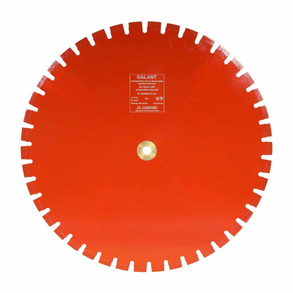 Tarcza diamentowa GALANT 750 mm