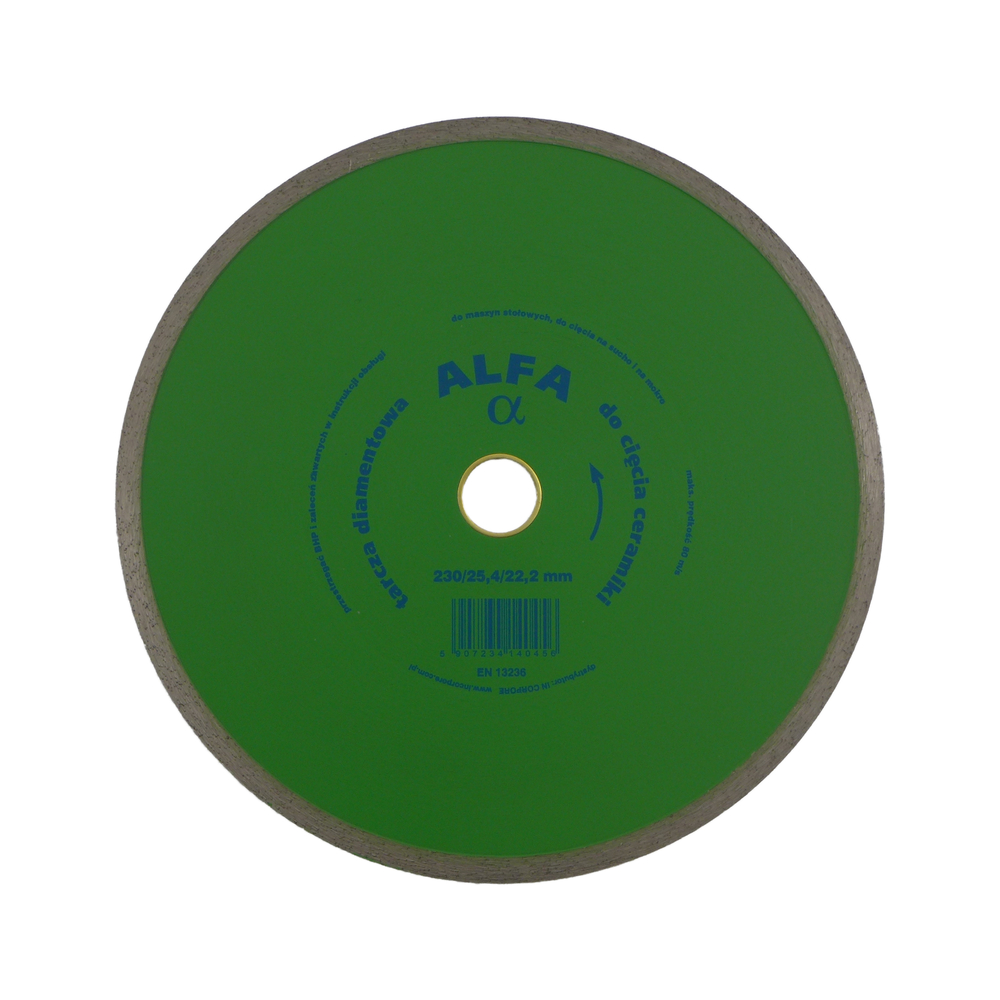 Tarcza diamentowa ALFA 230 mm