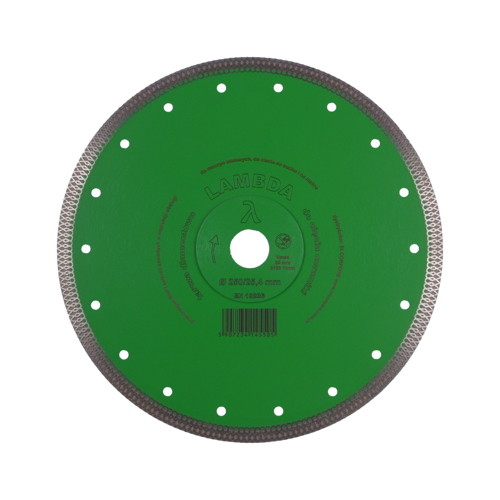 Tarcza diamentowa LAMBDA 250 mm
