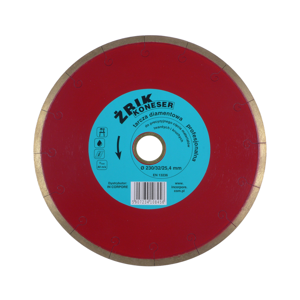 Tarcza diamentowa ŻBIK KONESER 230 mm