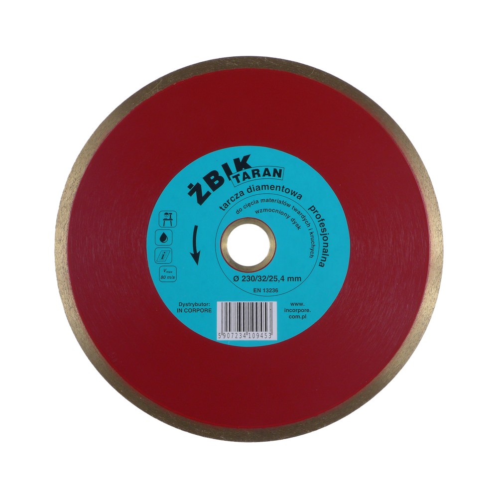 Tarcza diamentowa ŻBIK TARAN 230 mm