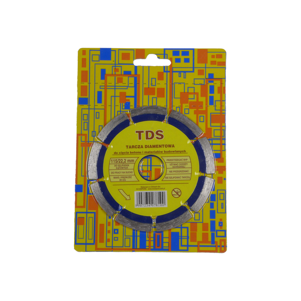 Tarcza diamentowa TDS 115 mm