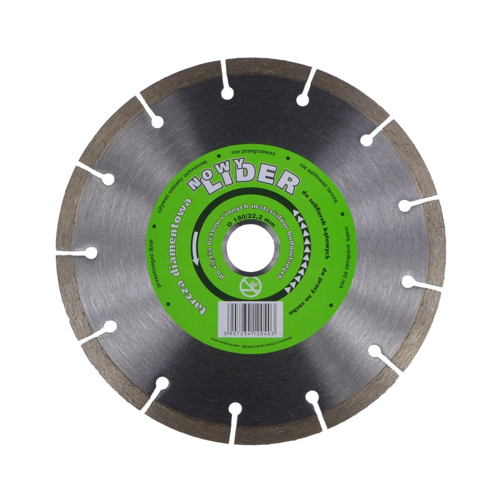 Tarcza diamentowa LIDER 180 mm