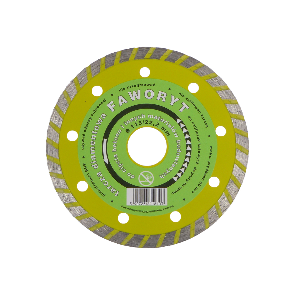 Tarcza diamentowa FAWORYT 115 mm
