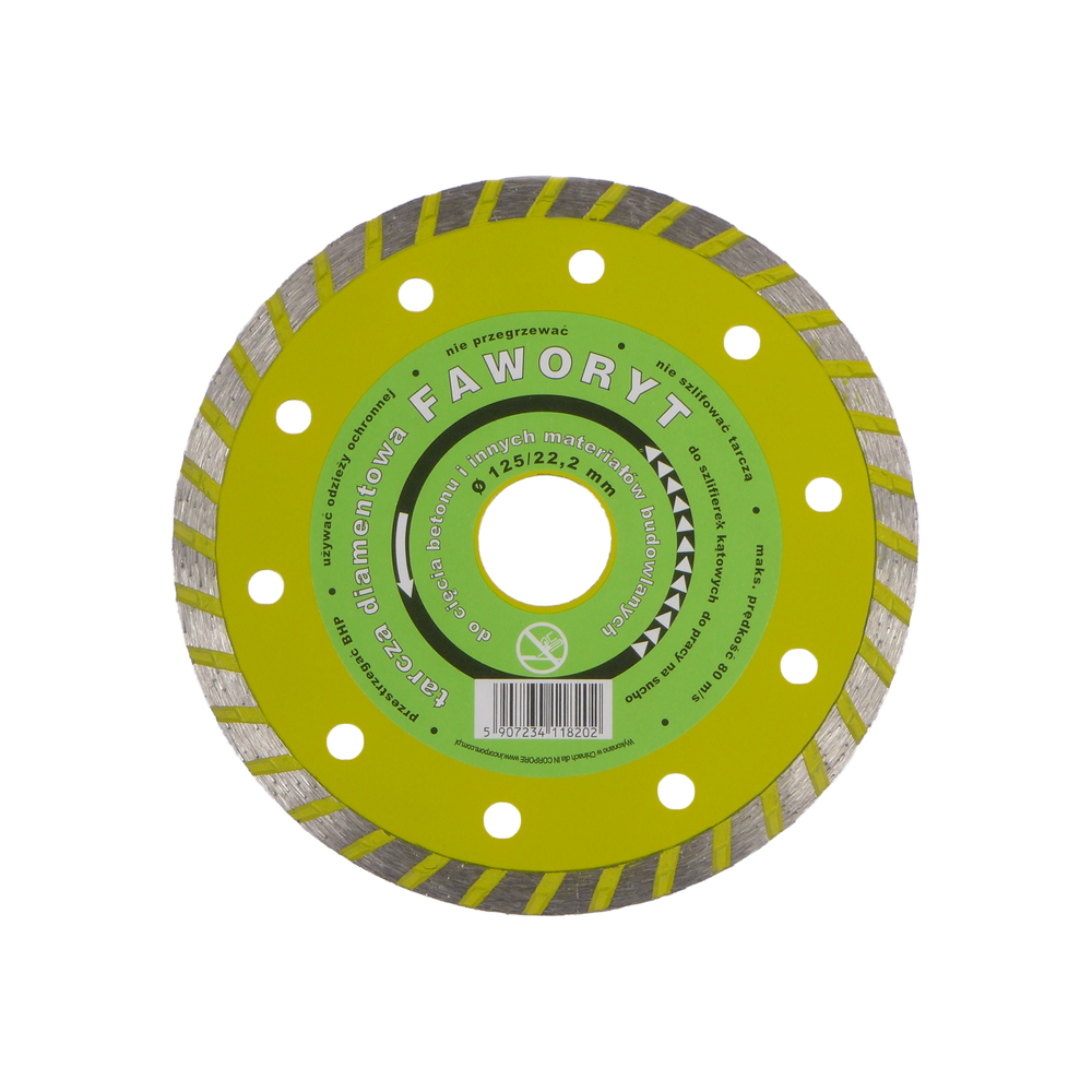 Tarcza diamentowa FAWORYT 125 mm