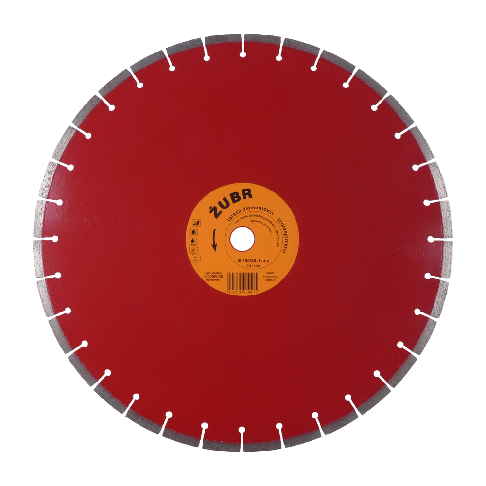 Tarcza diamentowa ŻUBR 450 mm