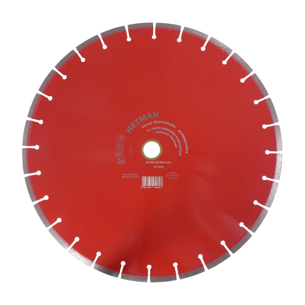 Tarcza diamentowa HETMAN 400 mm