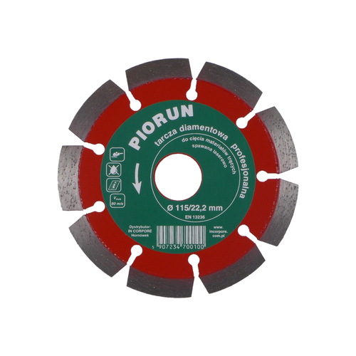 Tarcza diamentowa PIORUN 115 mm