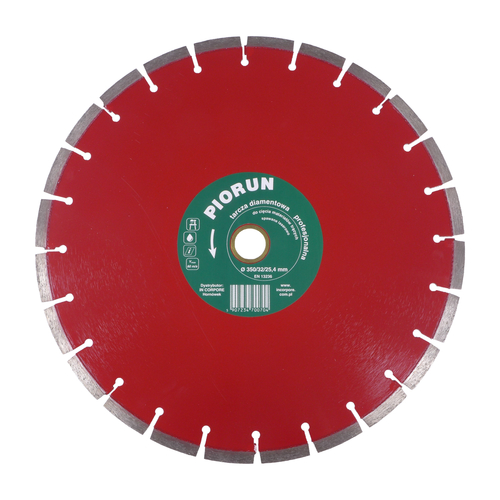 Tarcza diamentowa PIORUN 350 mm