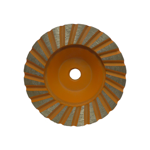 Głowica diamentowa 100 mm TURBO M14 pomarańczowa