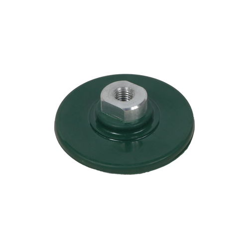 Uchwyt/adapter M14/rzep 100 mm do dysków polerskich elastyczny zielony