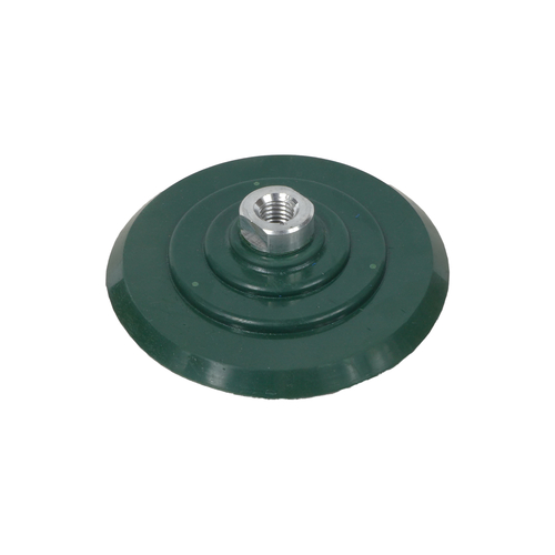 Uchwyt/adapter M14/rzep 125 mm do dysków polerskich elastyczny zielony