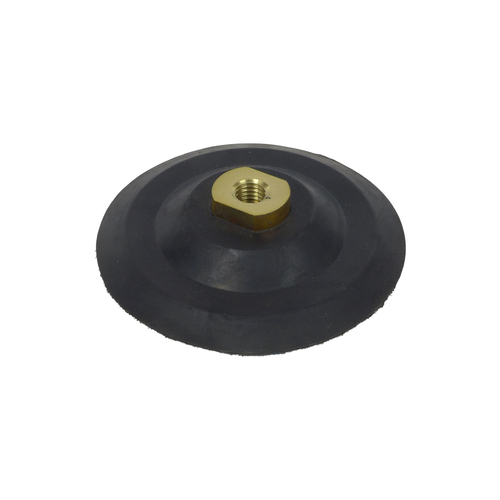 Uchwyt/adapter M14/rzep 125 mm do dysków polerskich elastyczny czarny