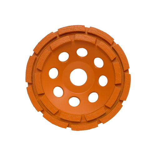 Głowica diamentowa 125 mm dwuwieńcowa premium