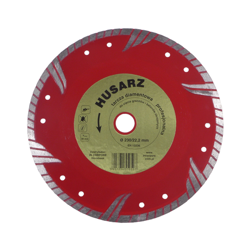 Tarcza diamentowa HUSARZ 230 mm