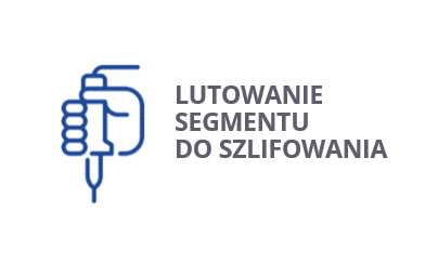 Lutowanie segmentu do szlifowania