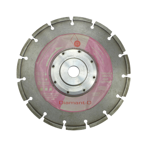 Tarcza diamentowa SEGMENTOWA 230 mm stalowo-różowa mat. trące