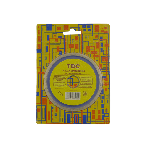Tarcza diamentowa TDC 110 mm