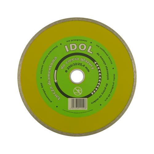 Tarcza diamentowa IDOL 250 mm