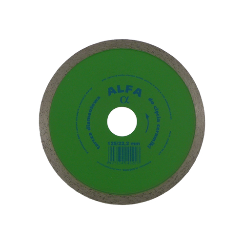 Tarcza diamentowa ALFA 125 mm