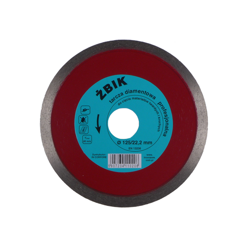 Tarcza diamentowa ŻBIK 125 mm