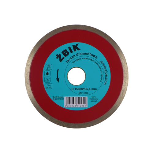 Tarcza diamentowa ŻBIK 150 mm