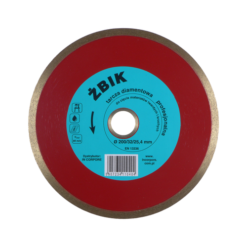 Tarcza diamentowa ŻBIK 200 mm