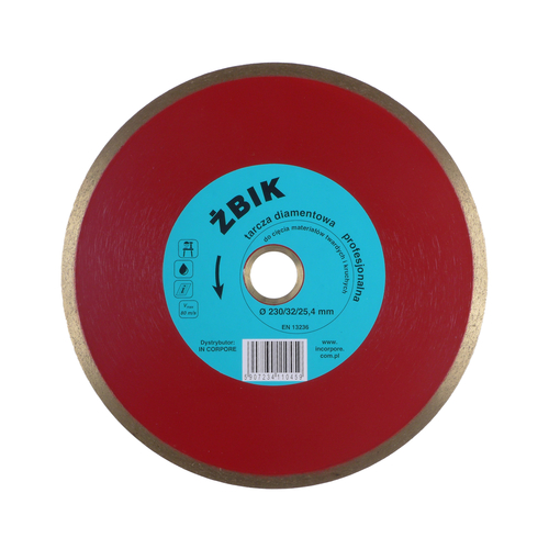 Tarcza diamentowa ŻBIK 230 mm