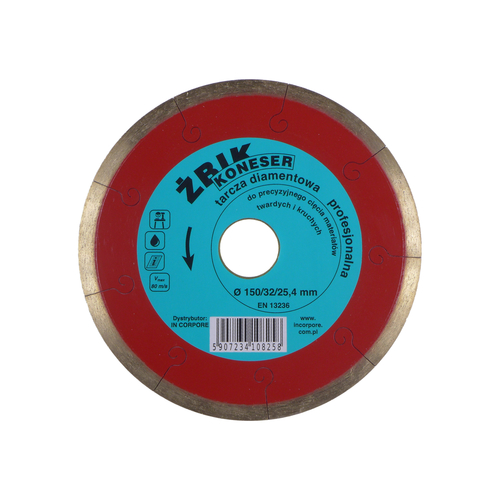 Tarcza diamentowa ŻBIK KONESER 150 mm