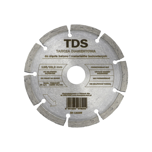 Tarcza diamentowa TDS 125 mm
