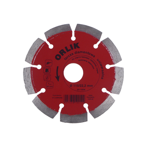 Tarcza diamentowa ORLIK 115 mm