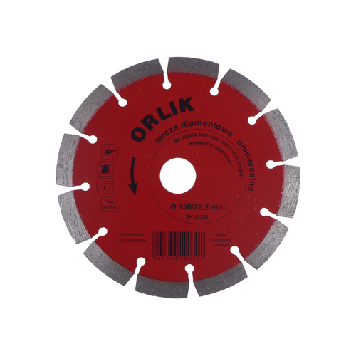 Tarcza diamentowa ORLIK 150 mm