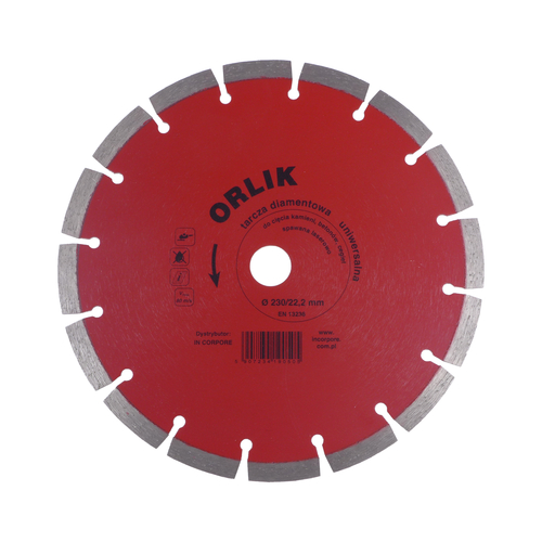 Tarcza diamentowa ORLIK 230 mm