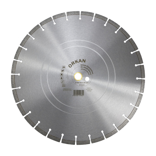 Tarcza diamentowa ORKAN 400 mm