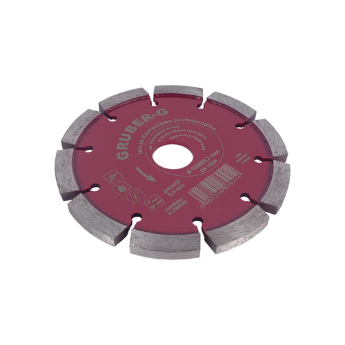 Tarcza diamentowa GRUBER G 125/6,4 mm