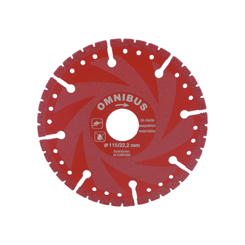 Tarcza OMNIBUS 115 mm z nasypem diamentowym