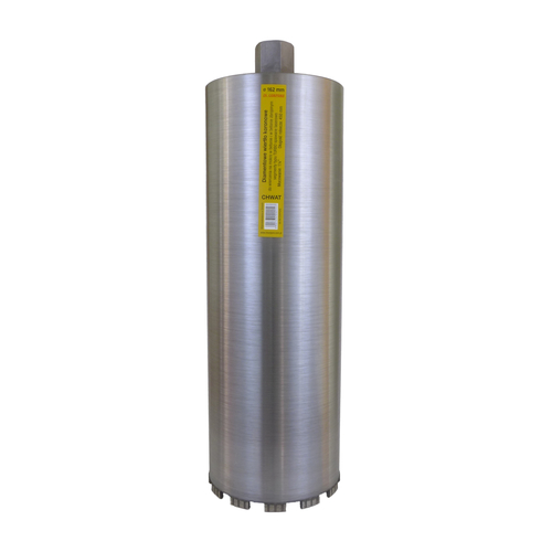 Wiertło diamentowe koronowe CHWAT 162/450 mm na mokro 12s 10x24x4,5 mm