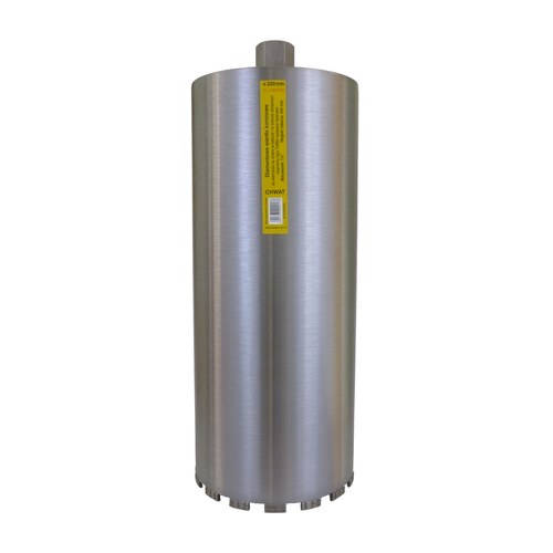 Wiertło diamentowe koronowe CHWAT 200/450 mm na mokro 15s 10x24x4,5 mm