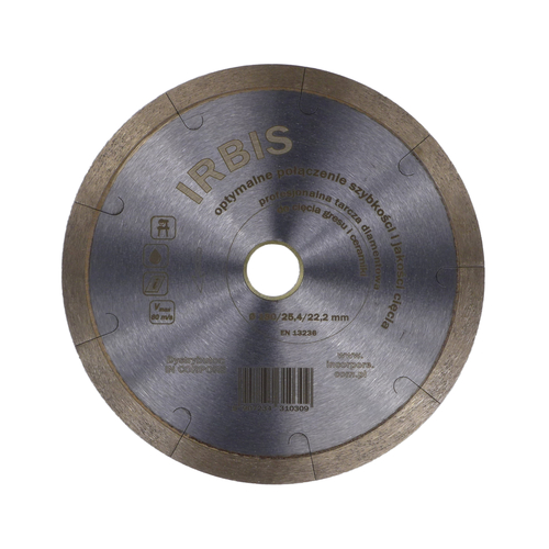 Tarcza diamentowa IRBIS 180 mm