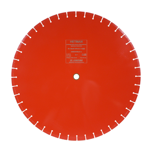 Tarcza diamentowa HETMAN 625 mm